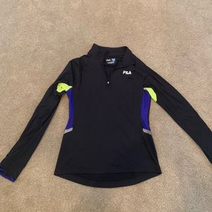 FILA Sport Running Workout Quarter Zip